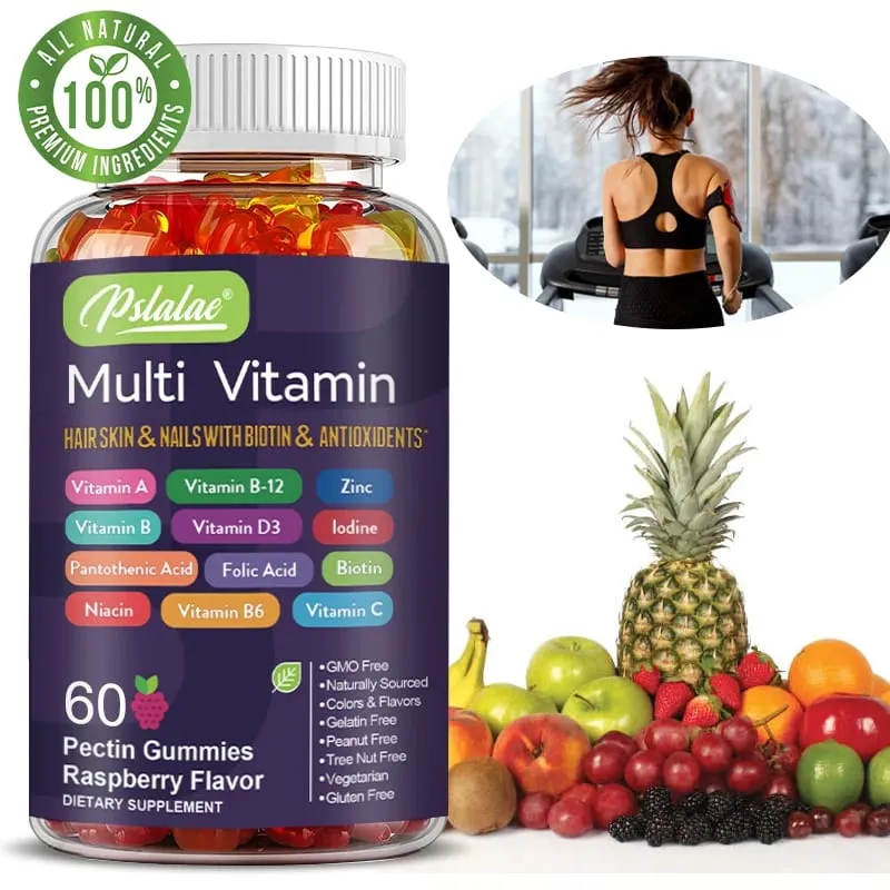 Multivitamin Gummies - with Vitamins and Minerals - Enhances Energy Levels Immune Support AntioxidantSupplements — image 2