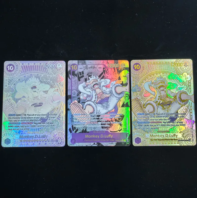 22Pcs/Set OP01-OP11 OPCG ONE PIECE Collection Card Roronoa Zoro Monkey D. Luffy Sabo Nami GOLD.ROGER DIY English Version Gift — image 9