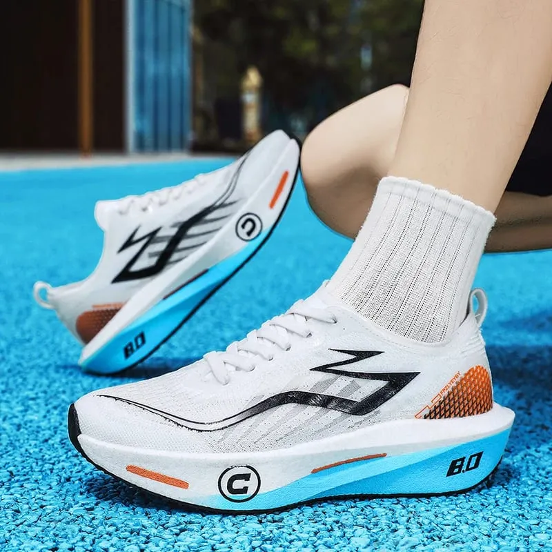 Men Running Shoes Carbon Board Marathon Sports Speciality Lightweight Men's Comfortable Walking Athletic Sneakers Male Autumn — image 1
