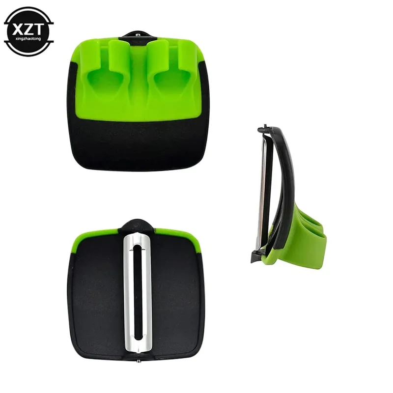 Multifunctional Kitchen Finger Held Palm Peeler Easy Hold Gadgets Vegetable Fruit Slicer Peeler Utensil Durable Kitchen Peeler — image 4