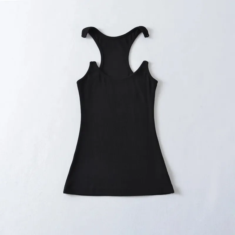 Women Ypro Ribbed Invisible Strap Tank Top Camis Tee — image 9