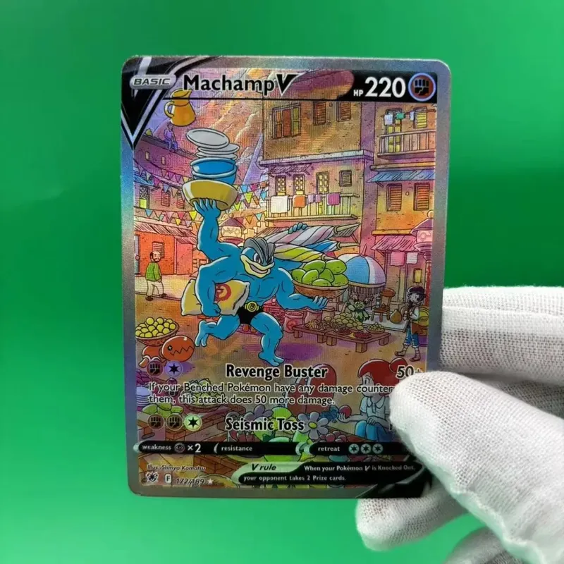 P Collection Cards Mew ex Umbreone Blastoise DIY Self Made Single Card Classic Game Anime Cards Gift Toy — image 31