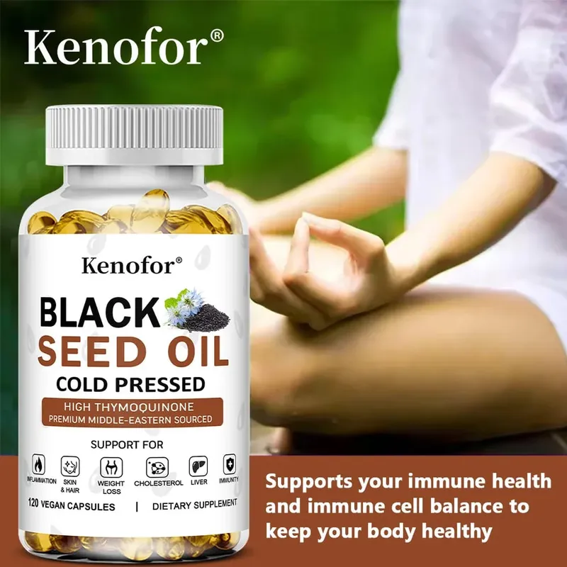 Black Seed Oil - Supports Immune Joint Digestive Hair Skin Health and Overall Health - Non-GMO Gluten Free Supplement — image 4