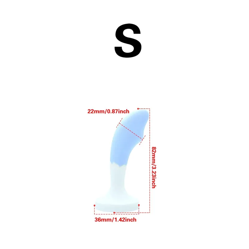 Silicone Anal Plug G-point Massage Gem Crystal Base Butt Plug Anal Masturbation Stimulator Anal Dilatancy Dildos Adult Sex Toys — image 13