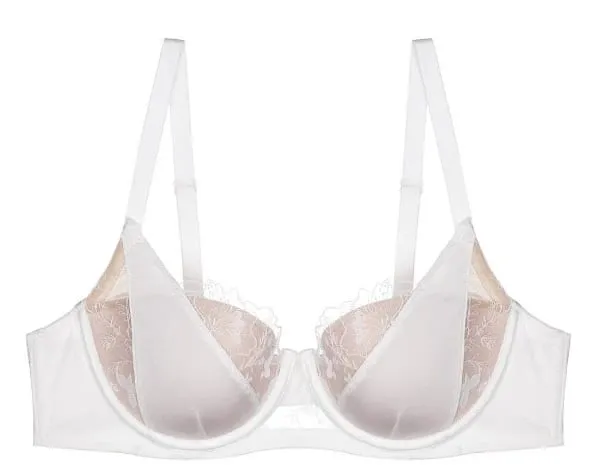 Big Bust D Cup Plus Size Color Block Lace Bra Set Thin Cup Full Coverage Brassiere Lingerie Set Curvy Women Underwear