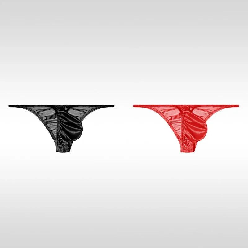 Men's Underwear Ice Silk Low Rise Sexy Bikini Briefs — image 27