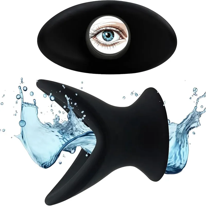 Silicone Anal Butt Plug Trainer Hollow Tunnel Anal Dilator Men Gay Vaginal Speculum Adult Sex Toys for Beginner Woman Female — image 2