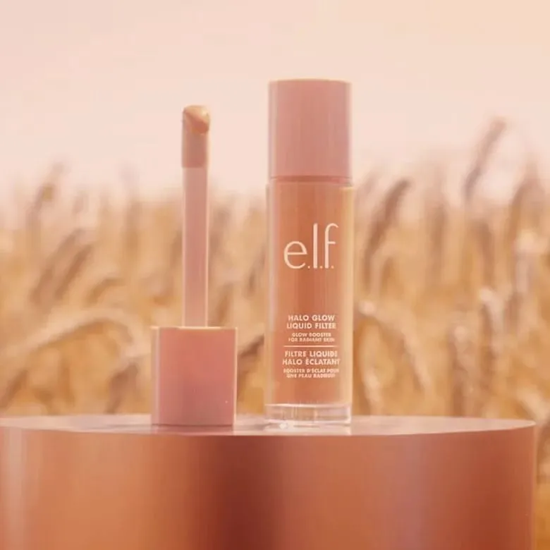 ELF Halo Glow Liquid Filter Liquid Foundation Complexion Looks Healthy and More Radiant Nature Suitable for Various Skin Types — image 4