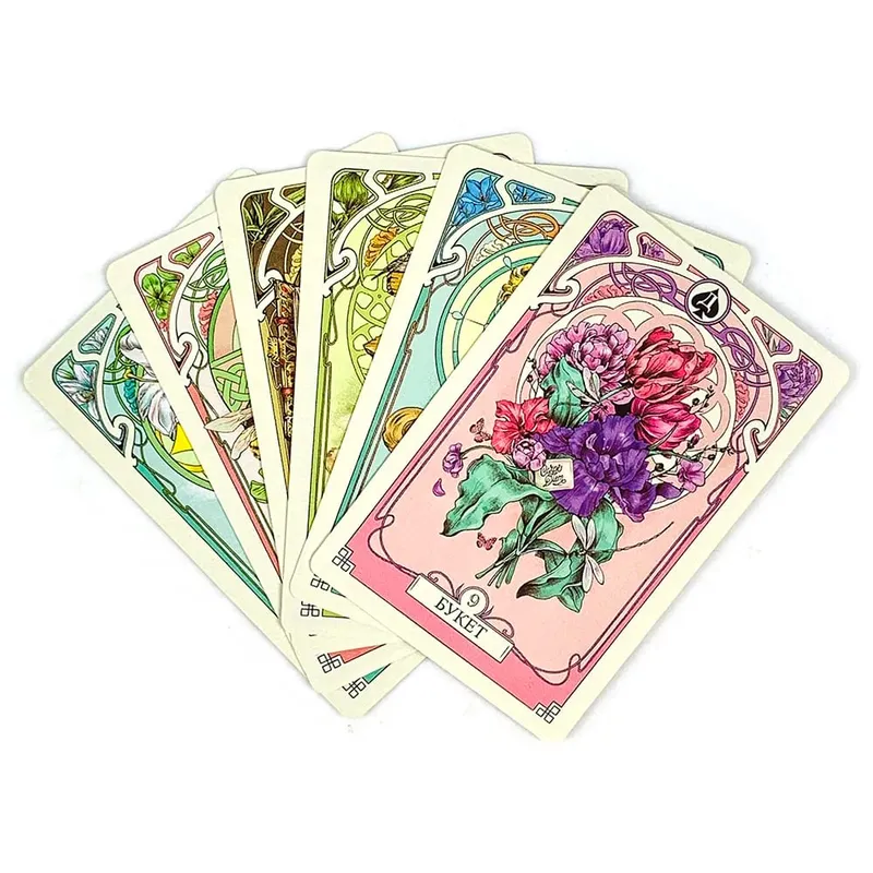 Nowe karty Oracle 37-talowa wersja rosyjska do grania w gry planszowe Karty Oracle dla rodziny i przyjaciół Party Holiday Games