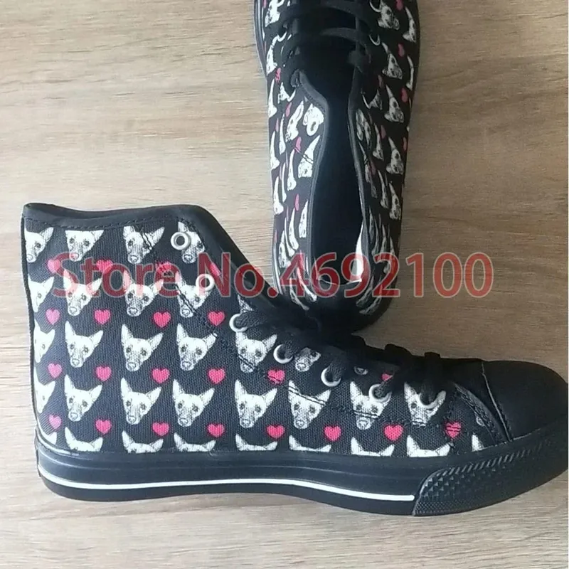 Custom Shoes Customized Plus Size 48 47 Logo Image Men High Low Top Canvas Shoes Sneakers Ladies Unisex Dropshipping
