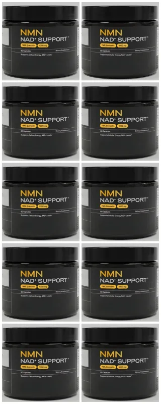 NMN NAD+ Support Capsules 1000mg Supports Cellular Energy Cognitive Health NAD+ Levels with TMG Quercetin 60 Capsules Adults — image 13