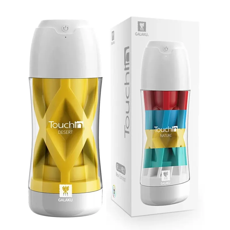 Touch In Masturbator Blowjob Simulation Sucking Cup Soft Realistic Vagina Male Masturbator Erotic Adult Sex Toys For Men — image 9