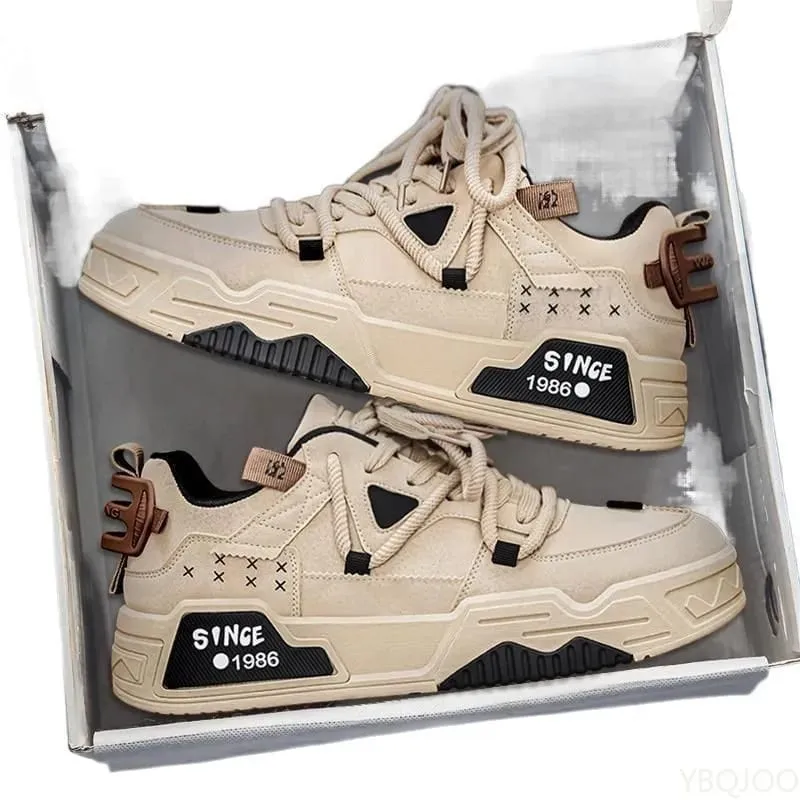 Spring men's new fashionable low top board shoes trendy versatile sports shoes casual comfortable men's sneakers — image 6
