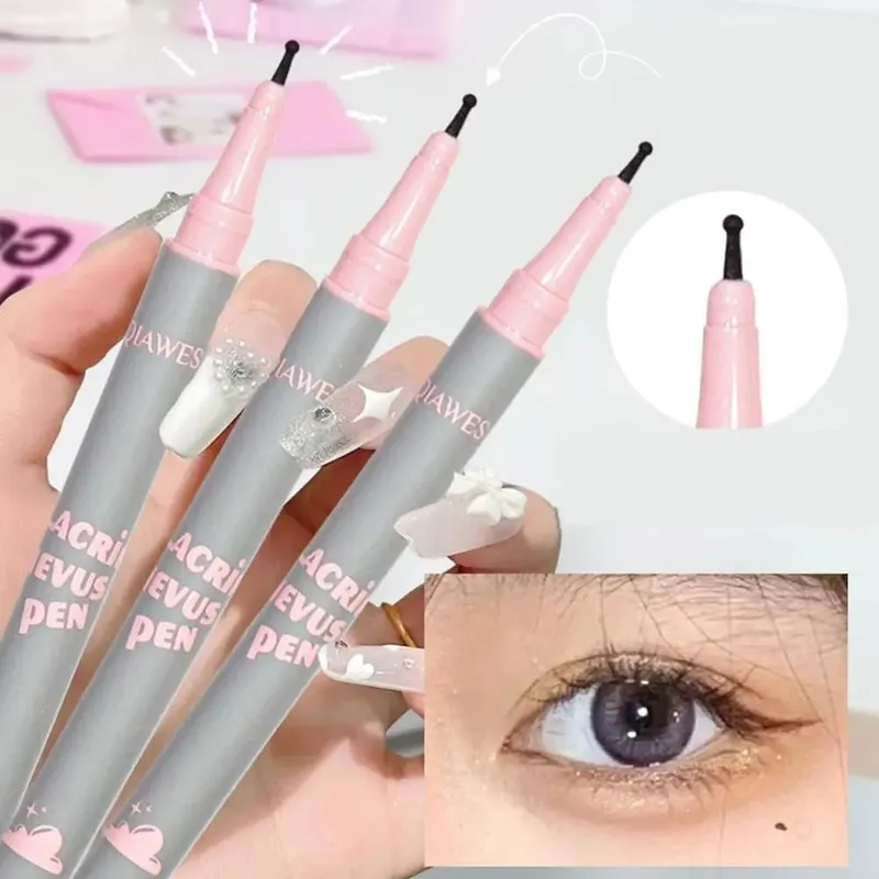 Realistic Natural Freckle Pen Fast Drying Waterproof Lifelike Round Head Freckle Spot Stamp Lasting Non-fading Dot Mole Make Up — image 2