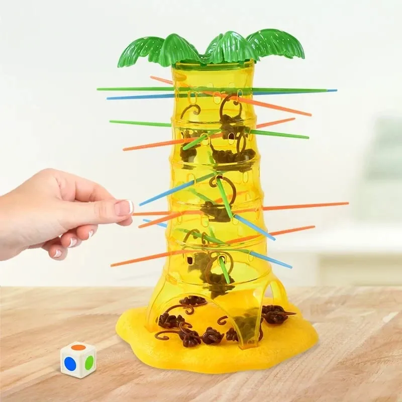 Multiplayer Tabletop Games Rolling Climbing Monkeys Interesting Intelligence Toys Parent-Child Interactive Board Game for Kids — image 6