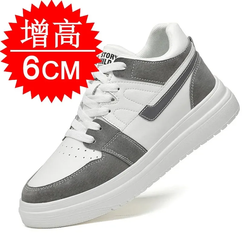 Men Elevator Shoes Heightening Sneakers for Men 4cm 6cm 8cm 10cm Breathable Height Increased Shoes for Man Sports Shoes — image 16