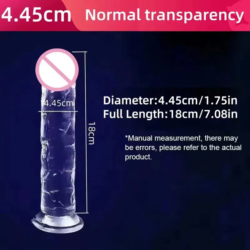 Realistic Dildo Jelly Penis Suction Cup Dildo Realistic Sex Toys For Lesbian Women Female Masturbator Big Dick Fake Dick — image 15