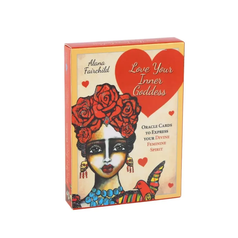 Love Your Inner Goddess Oracle cards 44 deck Tarot English Visions Divination Edition Deck Borad Playing Games — image 5