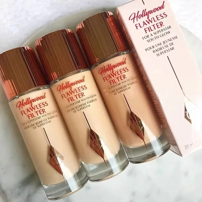 Charlotte Tilbury Liquid Foundation Cushion Foundation Setting Spray Pressed Powder Concealer Natural Hydrating Flawless Makeup — image 1