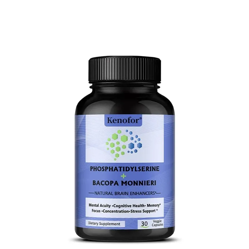 Phosphatidylserine Supplement with Bacopa Monnieri Brain Supplement Supports Healthy Thinking Memory Creativity — image 9