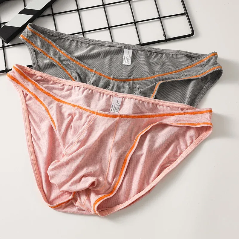 Men Sexy Briefs Underwear Modal Breathable Bikini Briefs Underpants Cuecas Calzoncillos Soft U Pouch Men's Lingerie Hombre Slip — image 9