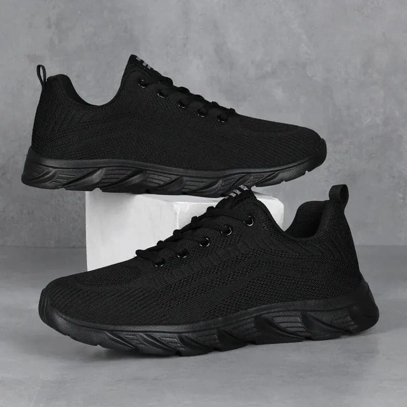 รองเท้าวิ่งผู้ชายผู้ชายรองเท้าผ้าใบแฟชั่นน้ำหนักเบา Trainers Breathable เดินรองเท้ากลางแจ้งสบายกีฬาสำหรับชาย