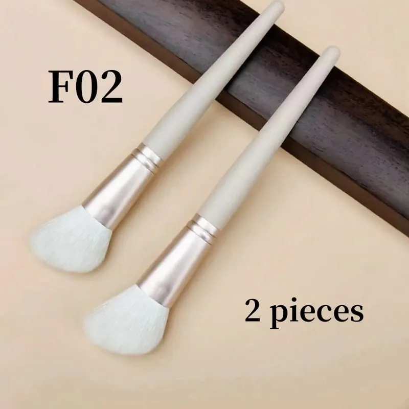 Blush Brush Bronzer Natural Goat Hair Pink Multifunctional Contour Foundation Makeup Brushes Beauty Tools — image 15