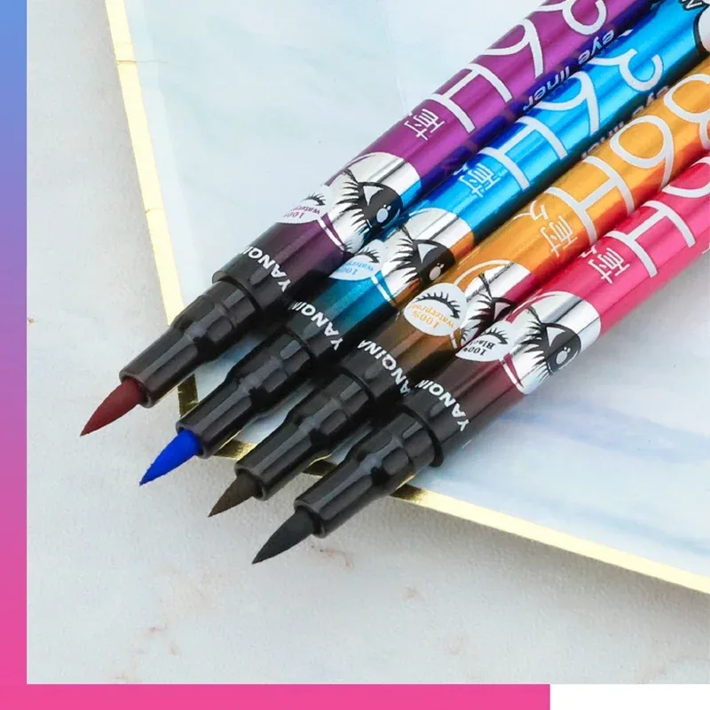 36H Black Quick-drying Eyeliner Waterproof Liquid Eye Liner Pen Long Lasting Smooth Pencil Not Blooming Eyes Makeup Cosmetics — image 6