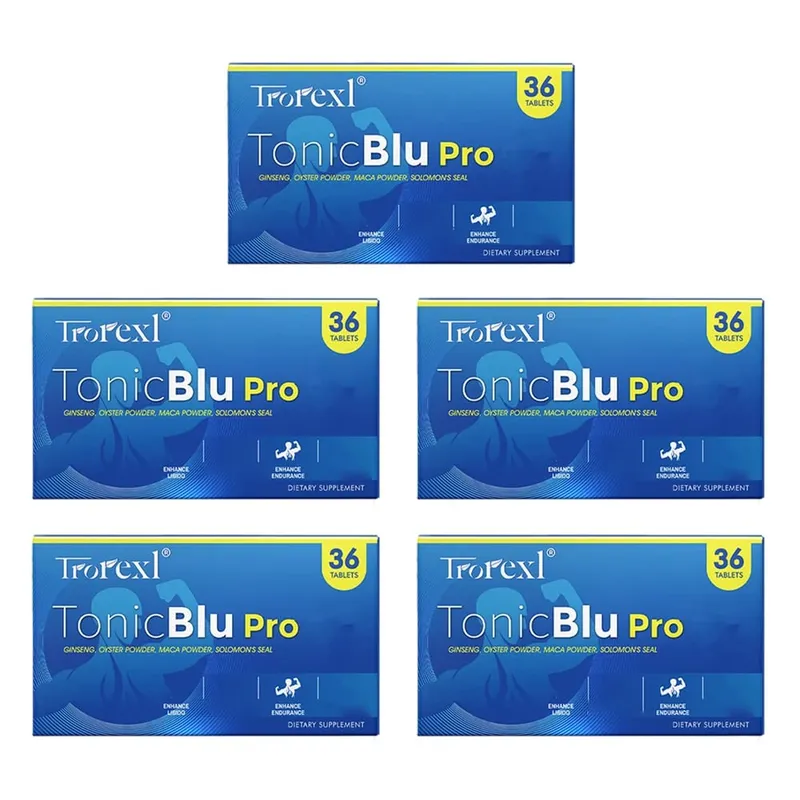 Trorexl-Tonic Blue Pills 36 Tabletten – Fortschrittliche Steigerung der männlichen Leistungsfähigkeit, steinharter Ausdauerfluss| Laborzertifiziert getestet — image 7