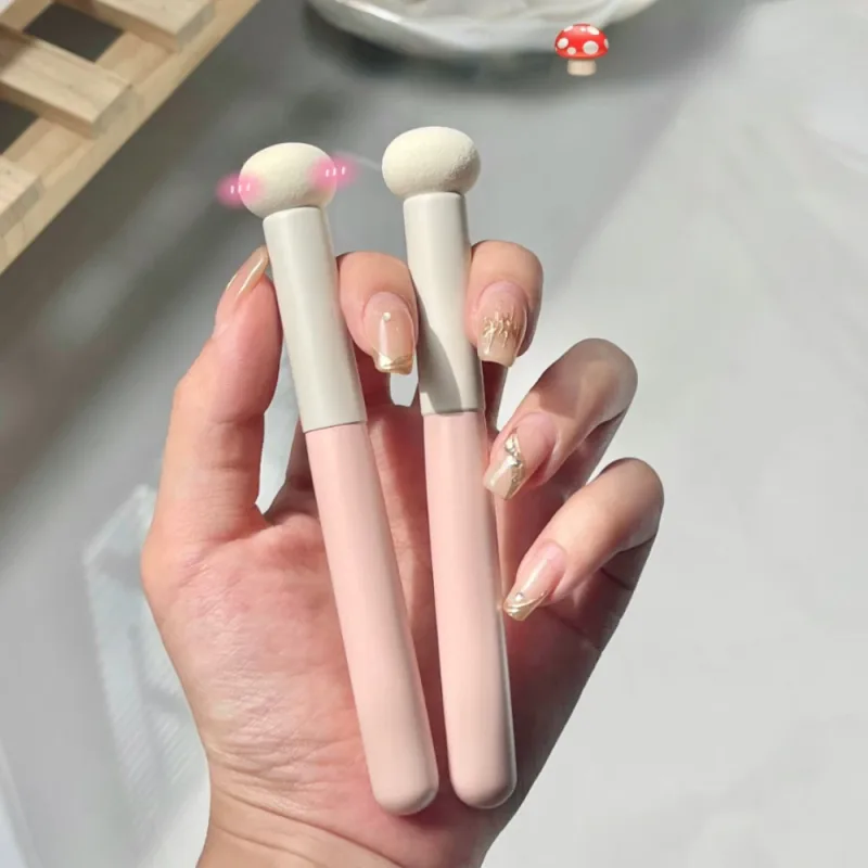 Concealer Makeup Brushes Mushroom Sponge Head Professional Lip Cosmetic Brush Face Foundation Blending Beauty Make Up Tool Women — image 2