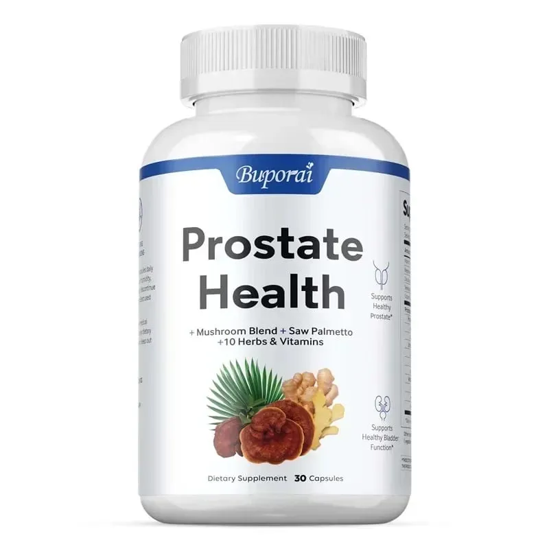 Prostate Health - Support Prostate and Heart Health Enhance Immunity Antioxidant Scavenger Free Radicals 120 Capsules