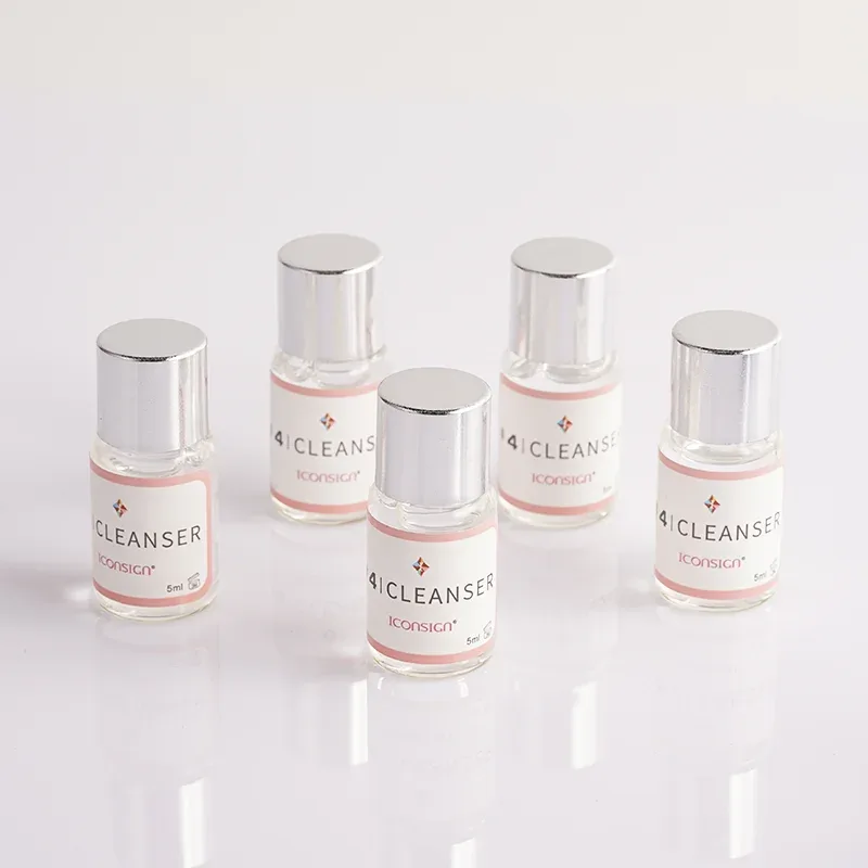Wholesale 5 Bottles/Lot #3/4 ICONSIGN Lash Lift Lotion Lash Nutrition Lotion Cleanser Eyelash Enhancer Eye Makeup Tools