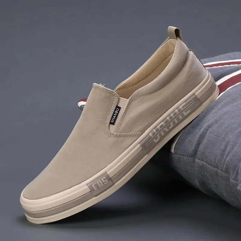Lightweight Men's Canvas Shoes Comfortable Low-cut Vulcanized Shoes Men Espadrille Non-slip Casual Shoes Men Flats 2024 — image 3