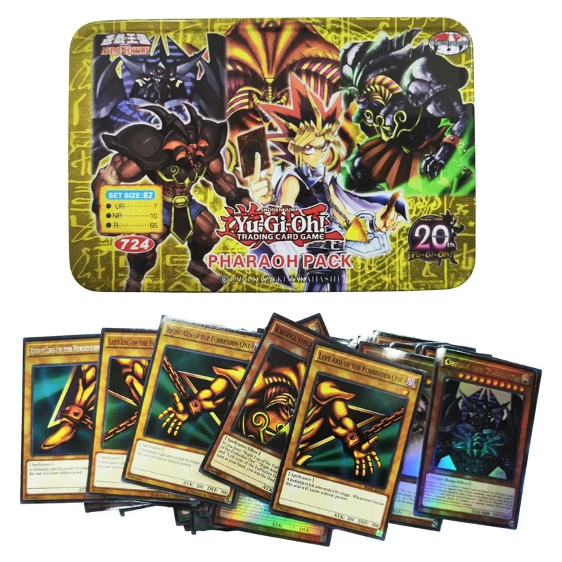 Yu Gi Oh Cards RYO BAKURA PACK Card English Holographic Golden White Dragon Duel Game Collection Card with Tin Box — image 13