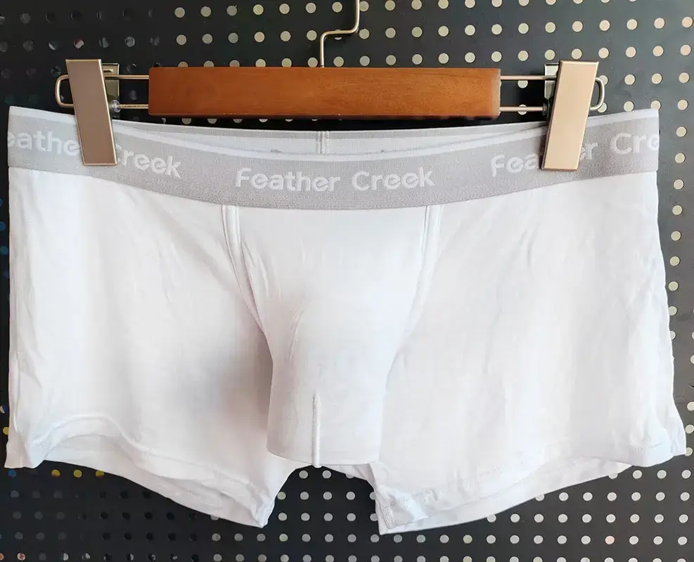 Man Bulge Pouch Underwears Super Big U-Concex Boxers Elastic Modal Crotch Pockets Lingerie Low Waist Briefs Enhancing Underpants — image 4