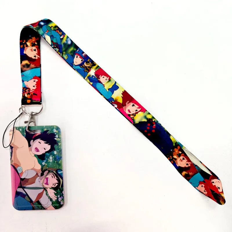 Anime Lanyards Keychain Animated Mobile Phone ID Card pass Hang Rope DIY Jewelry Accessories wholesale — image 10