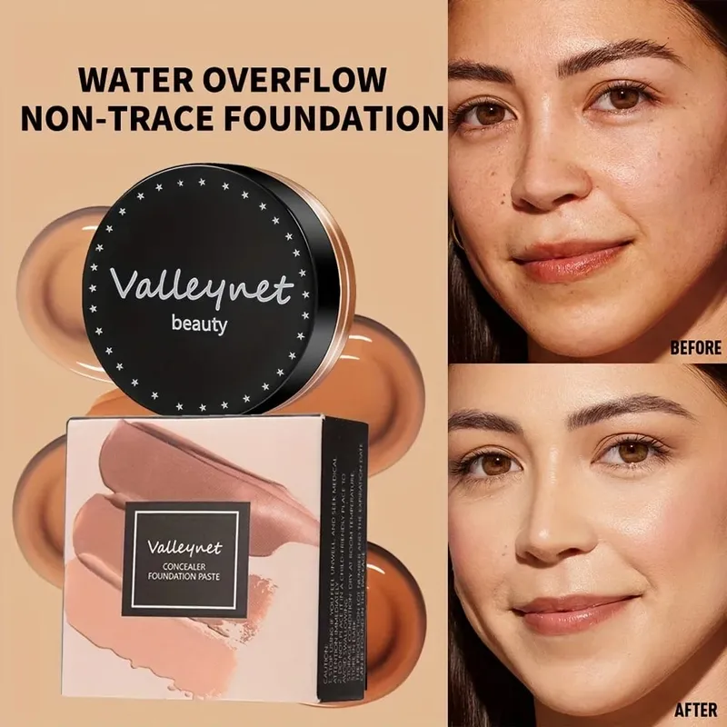 3pcs/Set Velvet Face Set Foundation+Primer+Concealer Waterproof and Long lasting Matte Effect Suitable for Beginners Travel Set. — image 3