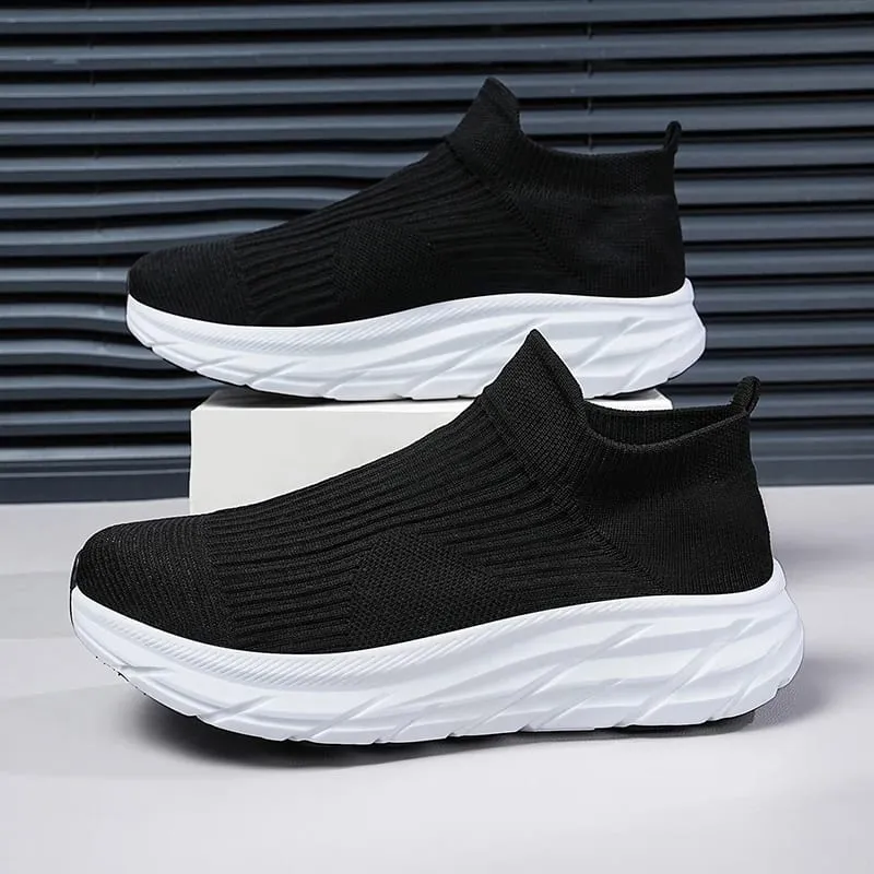 Men's Running Shoes Lightweight Breathable Mesh Elastic Comfortable Durable Fashion Casual Hot Selling Sports Sneakers — image 14