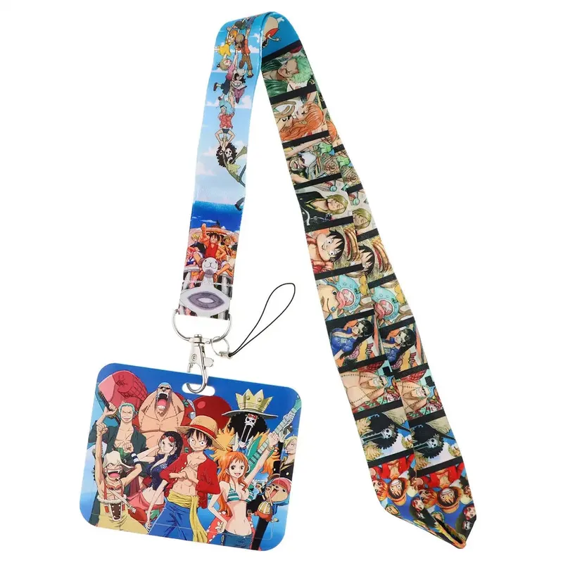 Credential Holder Keychains Neck Lanyard For Pass Card Credit Card Holder Cosplay Anime Accessories — image 8