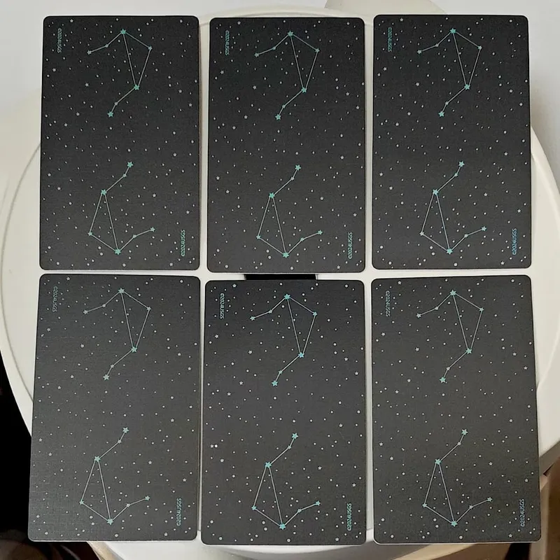 Star Maiden Tarot Pakli 78 kártyapakli Esztétikus Égi Isteni Tarot Kártyák Kétrészes Merev Dobozban 12*7cm Dupla dombornyomással — image 6