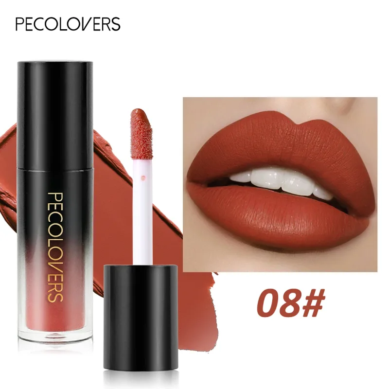 Multiple Colors Matte Velvet Lip Gloss Waterproof Long-lasting Non-stick Cup smooth Lipstick To Apply High Color Rendering — image 32