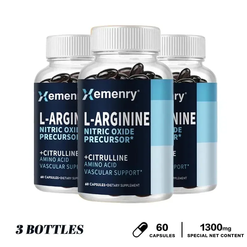 L-Arginine - Nitric Oxide Supplements - Boost Endurance & Strength Promote Muscle Growth Improve Performance — image 10