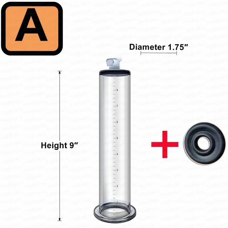 Male Leluv Penis Pump Physical Penis Enlarger Penis Enlagement Pump Cock Extender Dick Trainer Vacuum Pump For Men Glans Sex Toy