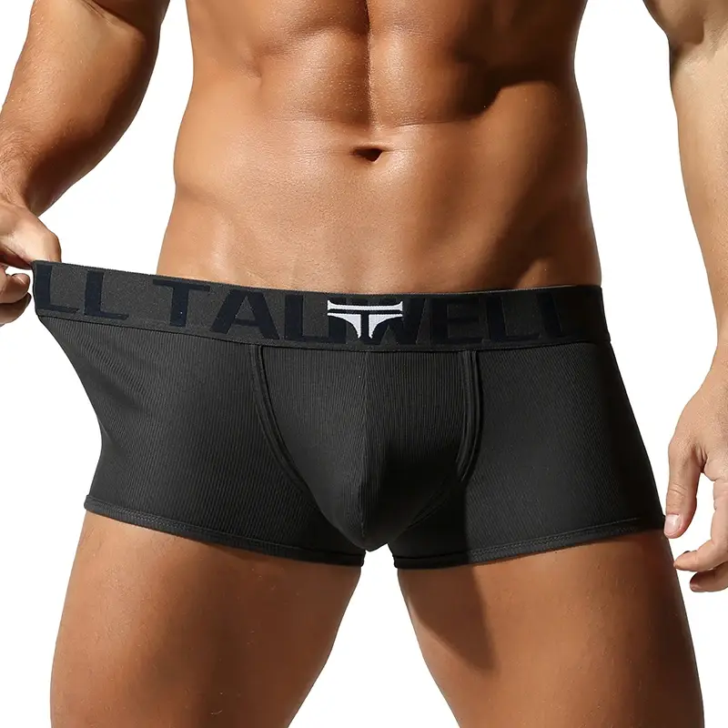 Herrenunterwäsche, hochwertige Boxershorts, einfarbig, hohe Elastizität, schmale Passform, atmungsaktiv — image 13