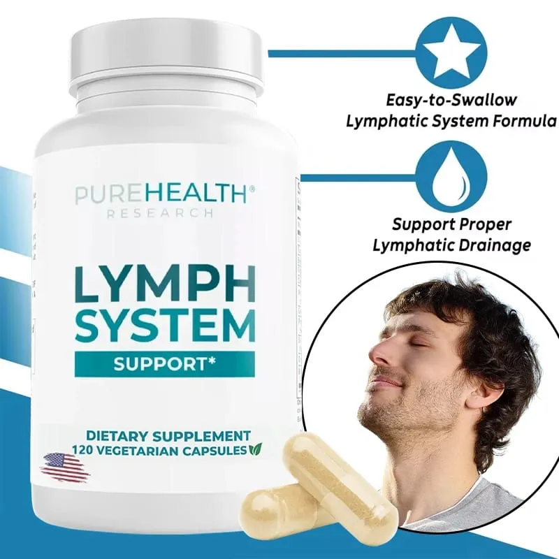 Lymphatic Drainage Supplement - Contains Dandelion Extract Intestinal Lipid Absorption Improves Immunity Relieves Swelling