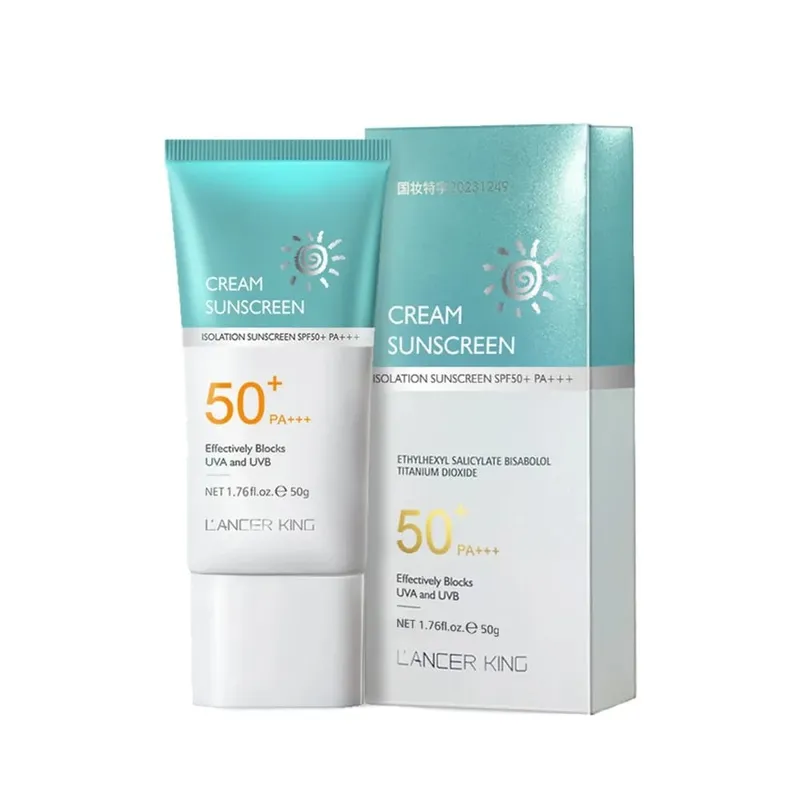 60g/50g Multi-effect Repair Summer Sunscreen Cream SPF50+ Sun Block Isolation Cream Mild Concealer Lightweight — image 8