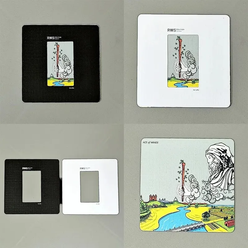RWS Wide Angle Tarot - Compact Edition 78 Pcs Cards + 2 Espesyal na Frame Card na Double-embossed sa Two-piece Rigid Box — image 6