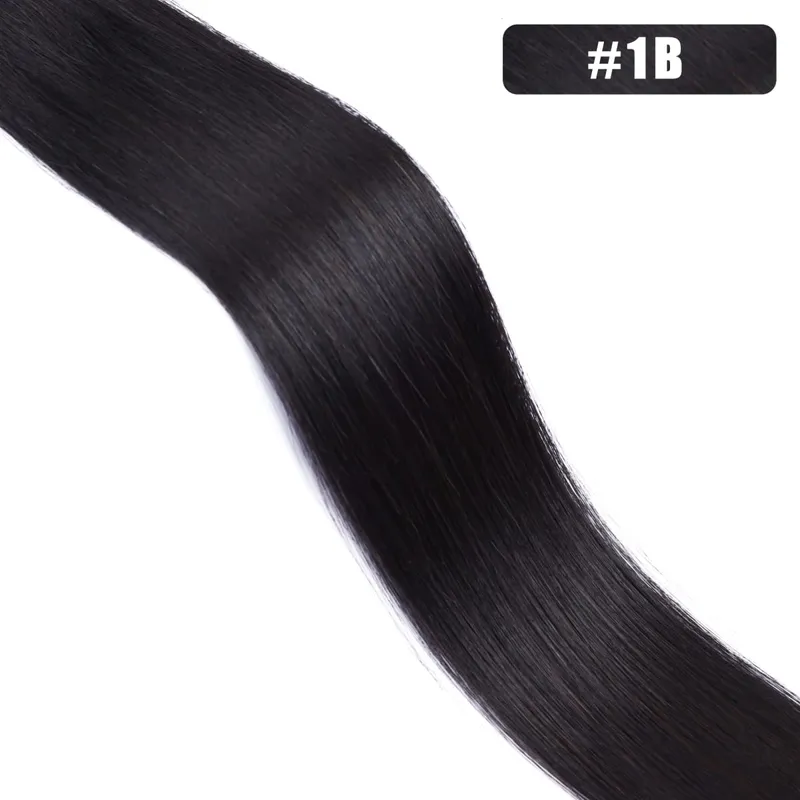 1g/s 100Strands Real Human Hair Nano Ring Hair Extensions Machine Remy Pre-Bonded Straight Micro Beads Nano Tip 16''-24'' — image 15