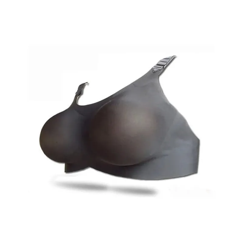 Breast Forms Lightweight Fake Boobs lifelike Prosthesis Bra 500-1400g Skin Friendly A-D Cup Bra novelty Costume — image 10
