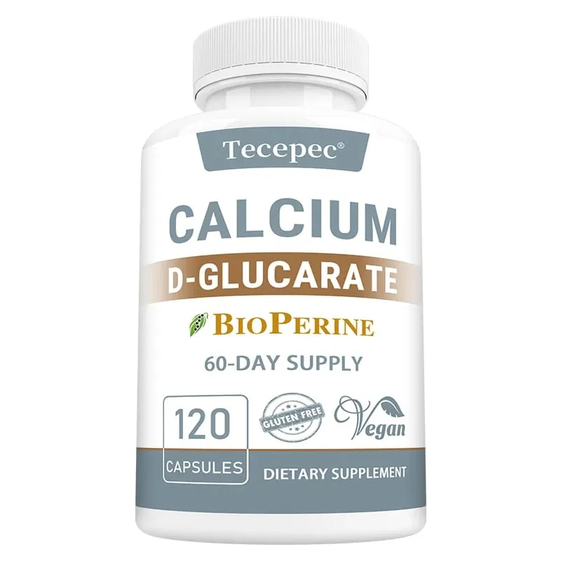 Calcium D-Gluconate Capsules - for Liver Detox & Cleansing Fat Burning Prostate Metabolism Menopause Non-GMO Keto Friendly — image 8
